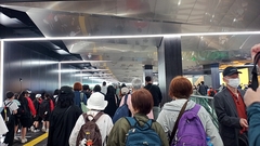 "10:28   夢洲駅 "