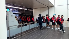 "10:30   夢洲駅 "